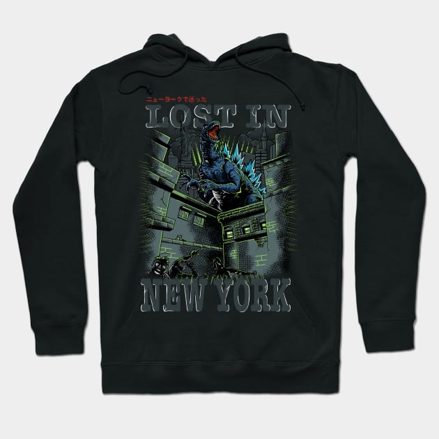 Lost in New York Hoodie by everglowstd